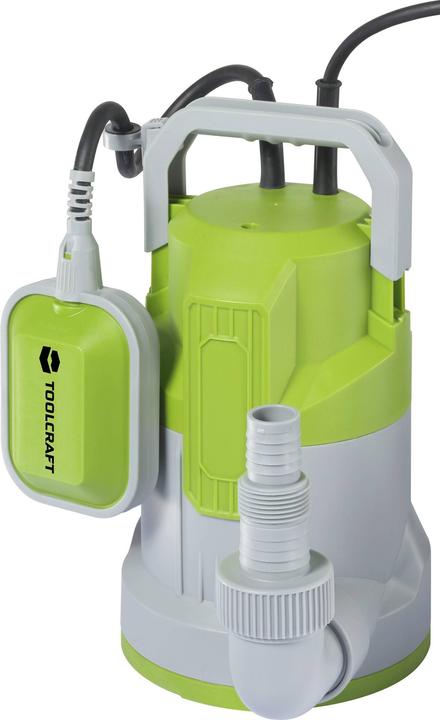 Immagine prodotto Toolcraft TO-9632052 Klarwasser-Tauchpumpe 8500 l/h 6 m