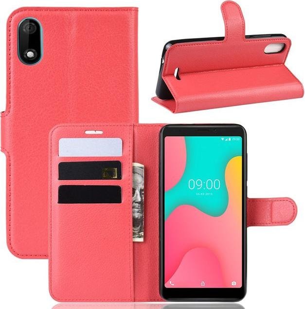 Produktbild MU Classic Litchi Leder Bookcover Series (Wiko Y60)