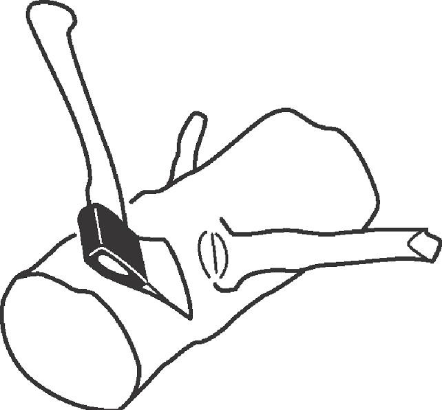 Actual product image Bahco Hatchet 400 mm 1250 g HGPS-1.0-40