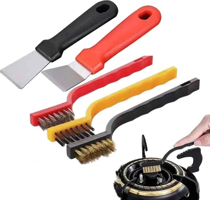 Produktbild König Design BBQ Grill Backofen Grill Küche Metall Reinigung Bürste Schaber Scheuer Reiniger