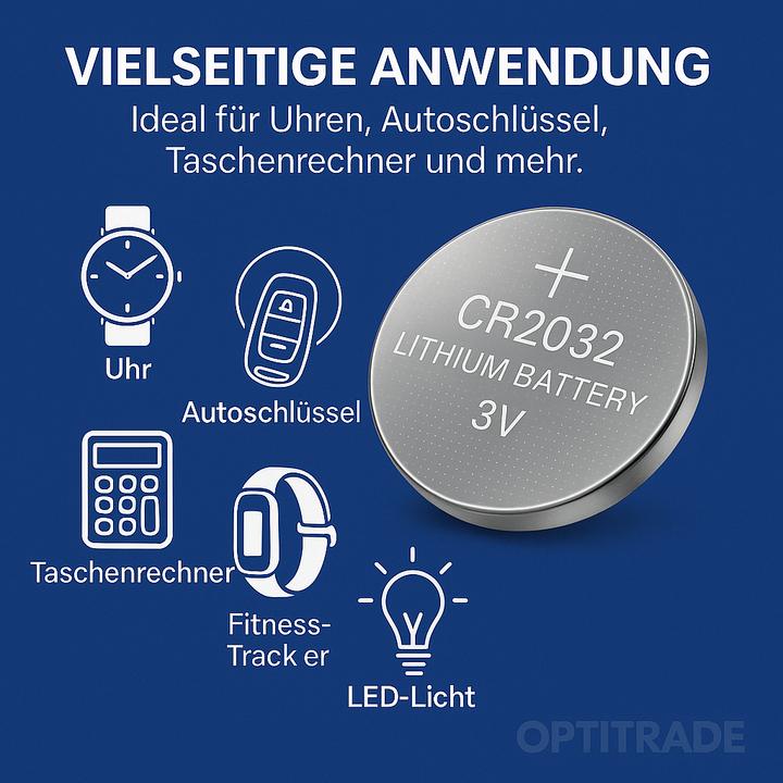 Produktbild Koopman Powerful (8 Stk., CR2032)