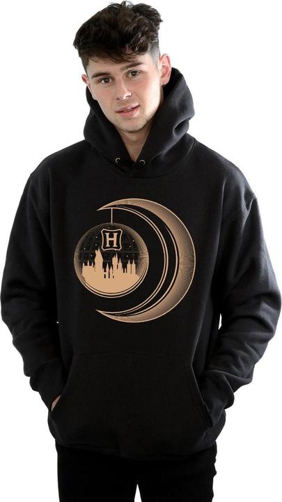Actual product image Mens Hogwarts Moon Hoodie (L)