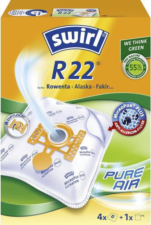 Actual product image Swirl R 22 MicroPor Plus Airspace (1 x)