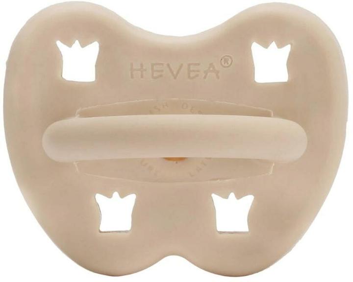 Actual product image Hevea Natural rubber soother, Sandy Nude, orthodontic (1 x, 3 - 36 M.)