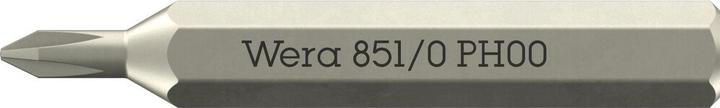 Wera 851 Micro Bits PH 00 x 30mm (Cross Phillips PH)