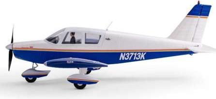 Produktbild E-Flite FLIEGER CHEROKEE 1310mm EP BNB BNF Basic with AS3X and SAFE Select