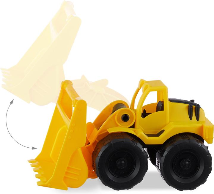 Actual product image Relaxdays Set of 3 Construction Vehicle Toys