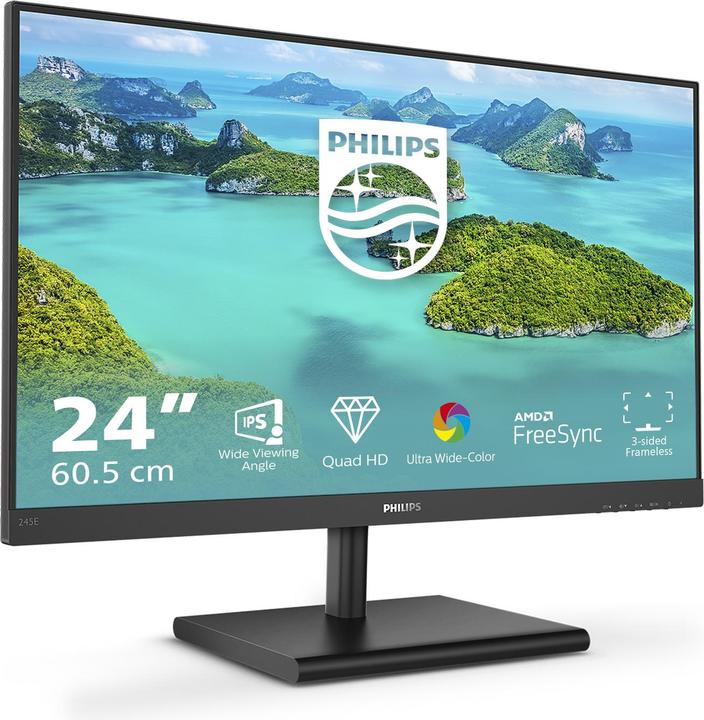 Actual product image Philips 245E1S/00 (2560 x 1440 pixels, 24")