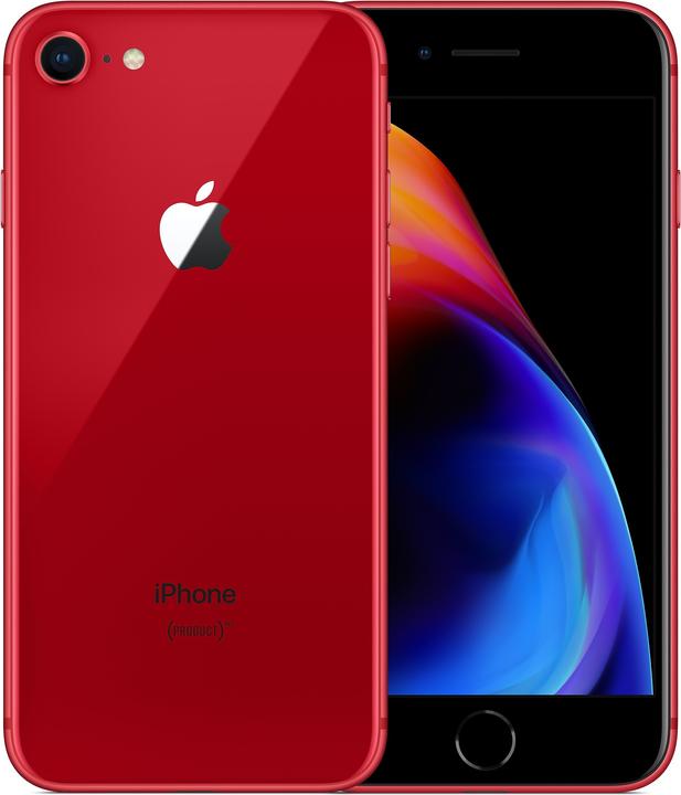 Produktbild Re!commerce iPhone 8 (64 GB, (PRODUCT)​RED, 4.70", 12 Mpx, Single SIM, A / Wie neu)
