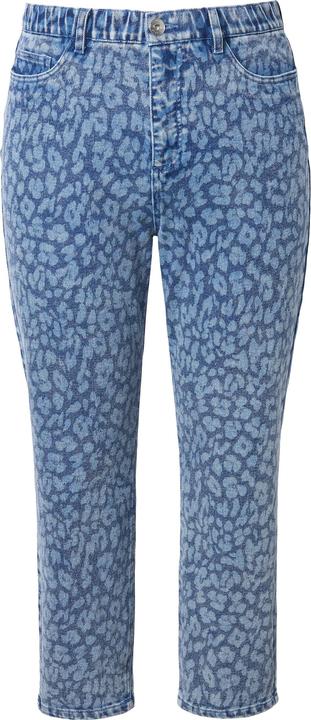 Image du produit Studio Untold Jean Mom 5 poches, motif léopard (44)