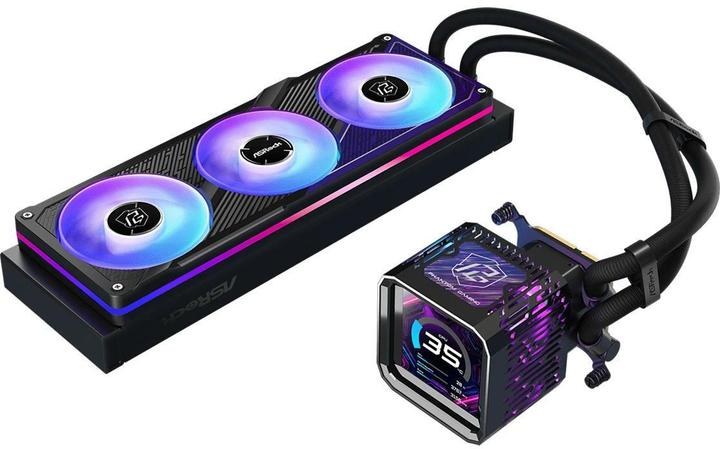 Produktbild AsRock CPC Phantom Gaming 360 LCD Black