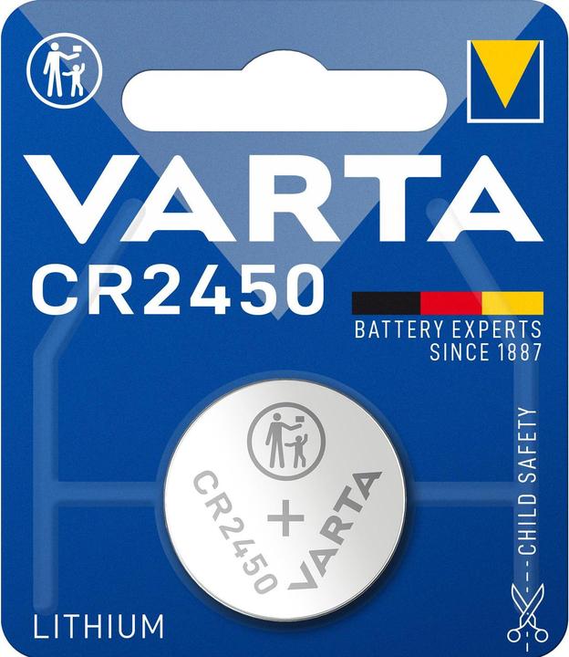 Image du produit Varta Electronics (1 pcs, CR2450, 570 mAh)