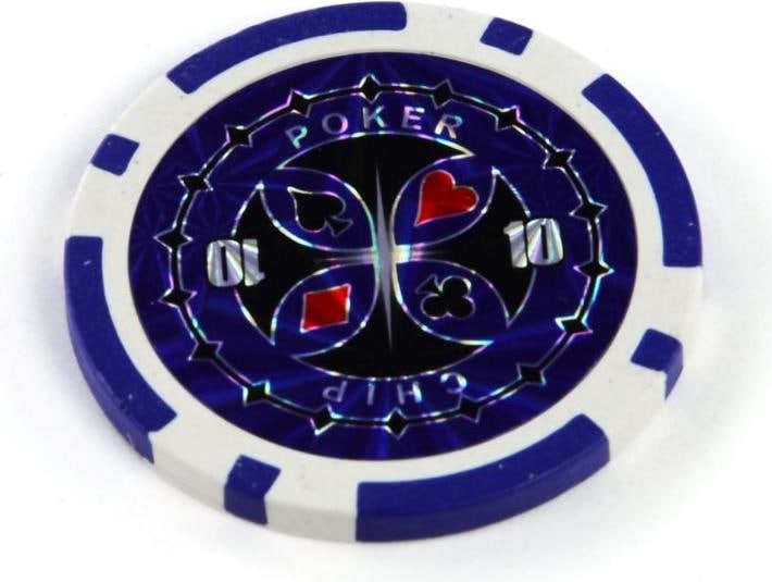 Image du produit Ultimate Poker 25 jetons valeur 10 (jeton laser)