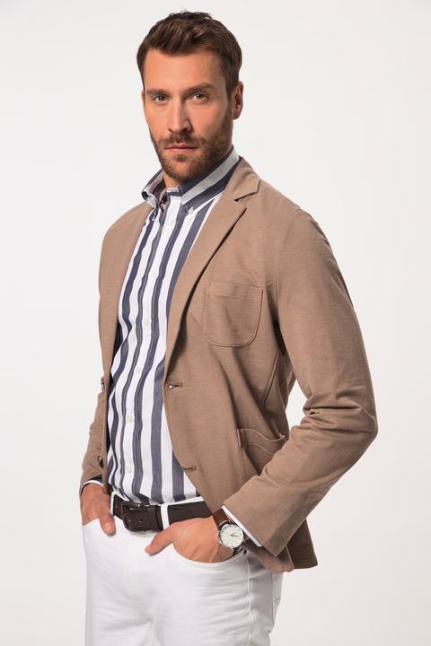Produktbild JP1880 Sweat-Sakko, Business, Flamm-Sweat, Revers, aufgesetzte Taschen (XXL)