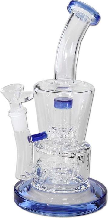 Produktbild Black Leaf Glasbong mit Duschkopf-Trommelperkolator