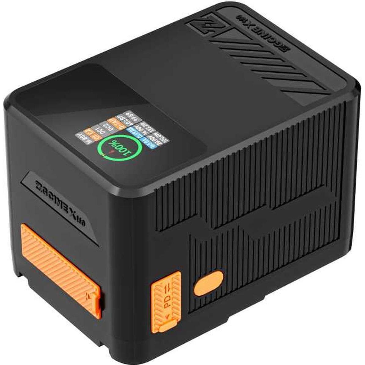 ZGCine V-Mount Battery 156WH X-Series (ZG-X160) (27ZGX160000000) (Batteria della fotocamera), Alimentatore fotocamera, Nero