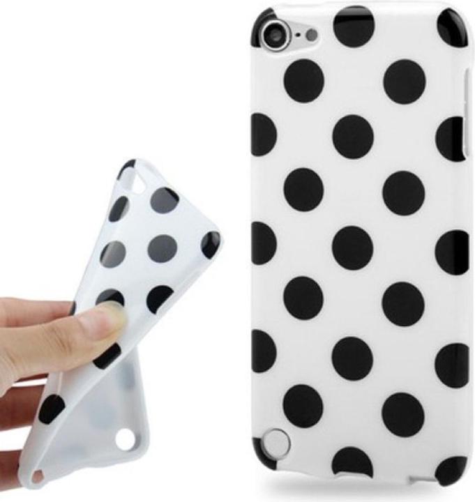 Actual product image König Design Mobile phone case design dots for Apple iPod Touch 5 white/black