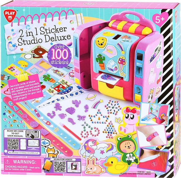 Image du produit Play 2in1 Sticker Studio Deluxe Sticker Maker, 100 autocollants