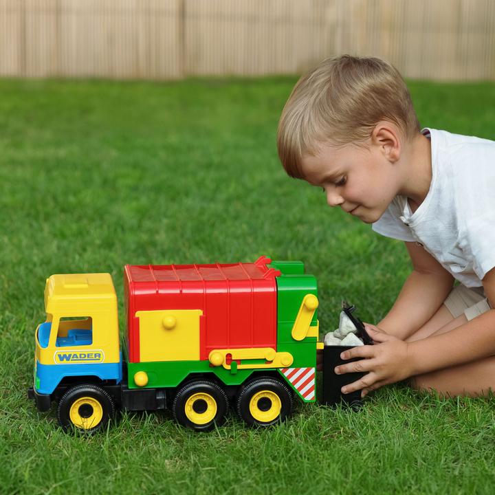 Image du produit Wader Camion à ordures 42 cm avec conteneur