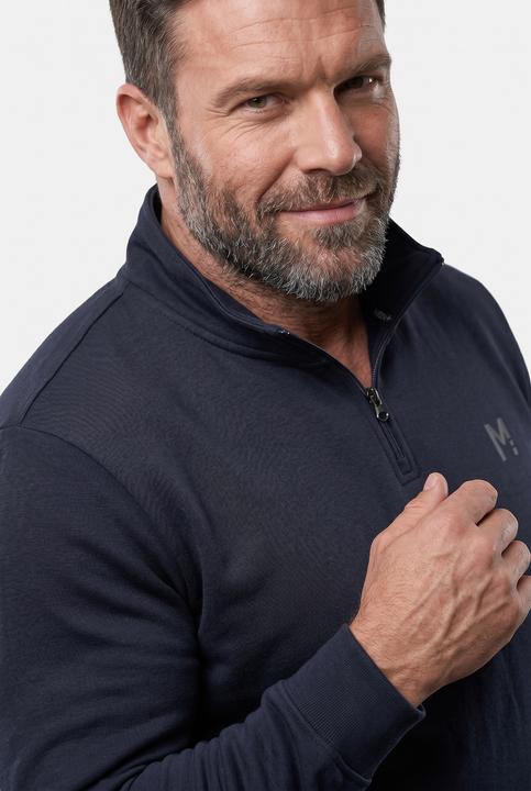 Image du produit Men+ Sweat-Troyer, Basic, Zippkragen (XXL)