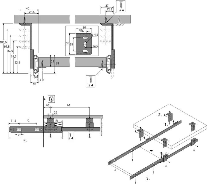 Actual product image Hettich SYSTEMA TOP 2000