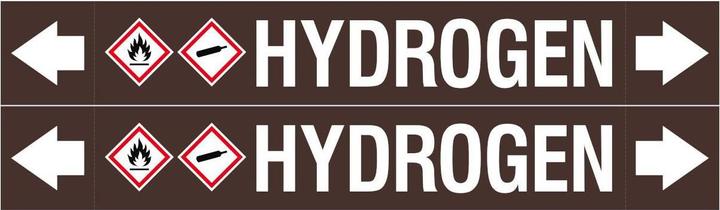 Produktbild Brady ASME - Rohrmarkierer - Hydrogen