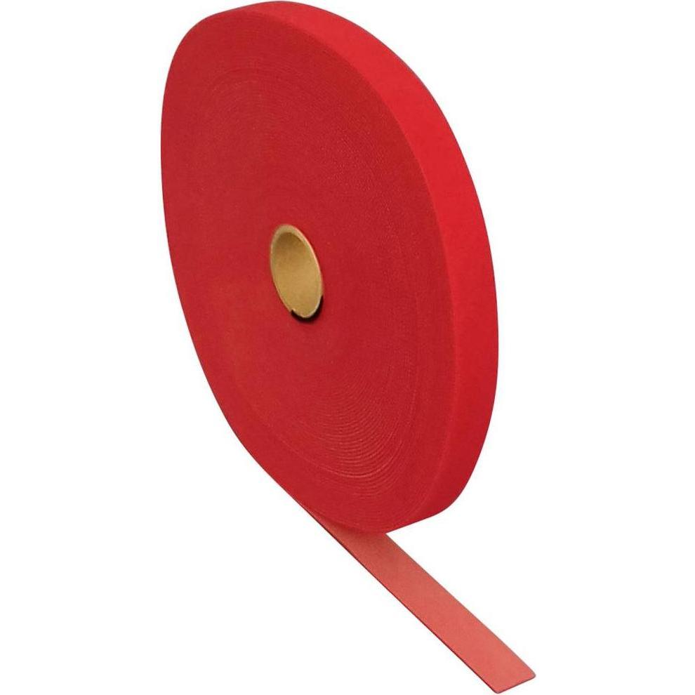 Fastech, Klettband, ETN Fast Strap 25 Meter, rot (25 mm)