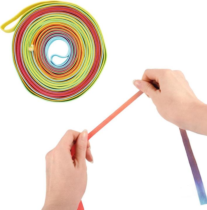 Produktbild Trendhaus Spielzeug Gummitwist Rainbow