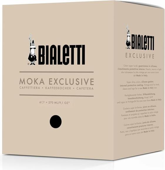 Produktbild Bialetti Moka Exclusive 6 Tassen schwarz (6 T.)