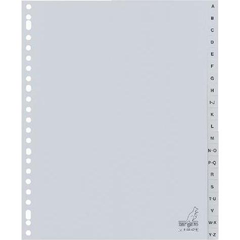 Kangaro Tabs 23 holes G420AZM-B 20-section grey /Stationary (G420AZMB)