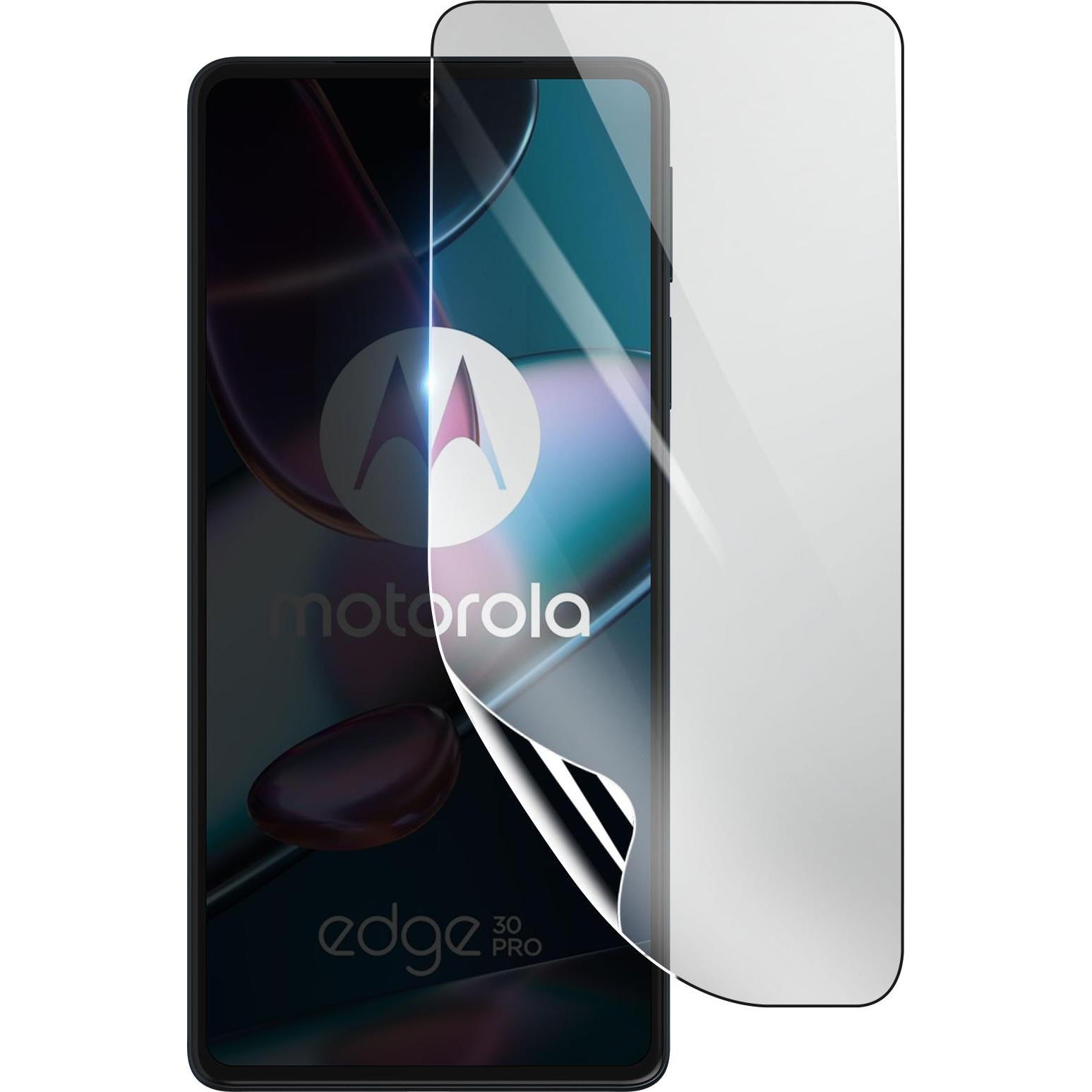 3MK Hydrogel Bildschirmfolie für Motorola Edge 30 Pro (1 Stück, Motorola Edge 30 Pro), Smartphone Schutzfolie, Transpare...