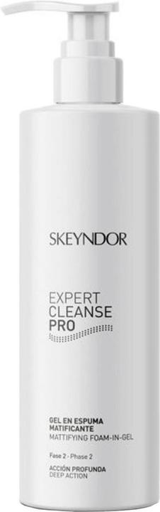 Actual product image Skeyndor Expert Cleanse Pro Mattifying Foam-In-Gel 200ml (Cleansing Foam, 200 ml)