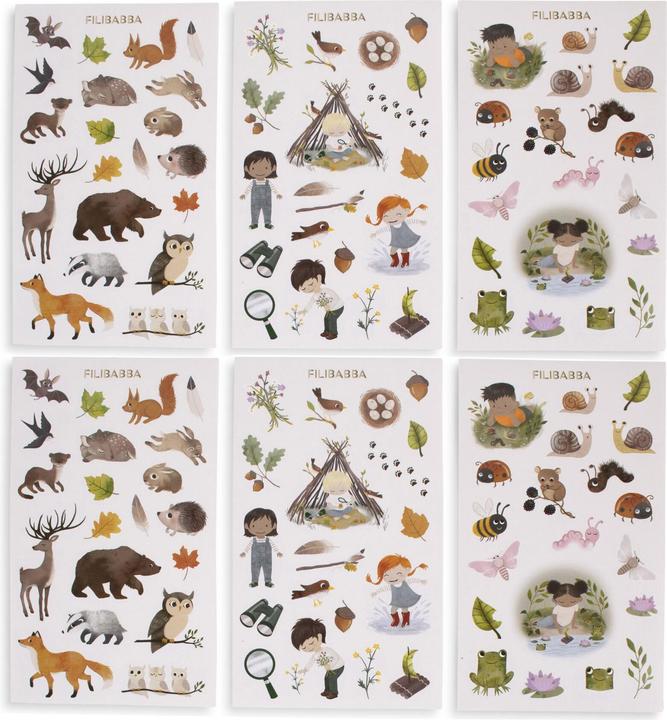 Produktbild Filibabba Meine liebsten Sticker - Waldfreunde