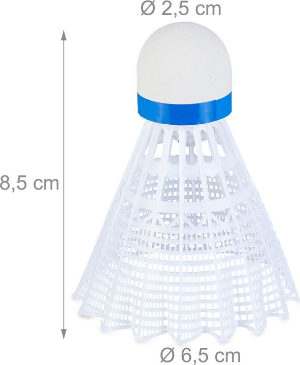 Produktbild Relaxdays 12x Federball