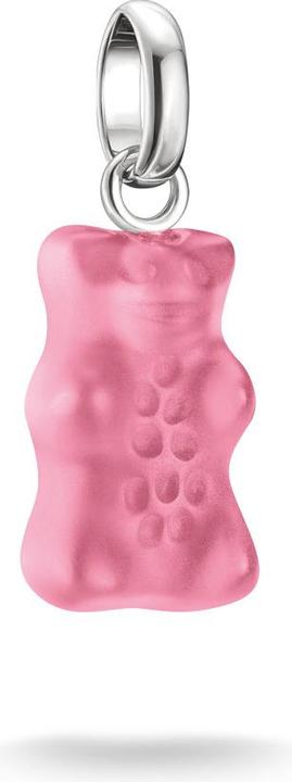 Actual product image Thomas Sabo Charm-Goldbären-Anhänger in Pink Connect Silber (Sterling Silver)