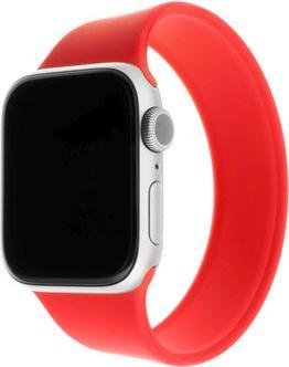 Produktbild Fixed Elastisches Silikonarmband für Apple Watch 38/40/41mm, Grösse L, rot (Silicone, Silikon)
