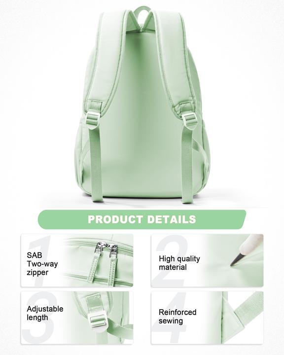 Image du produit Only-Bags.Store Leichter Schulrucksack Teenager, Rucksack Univcersity