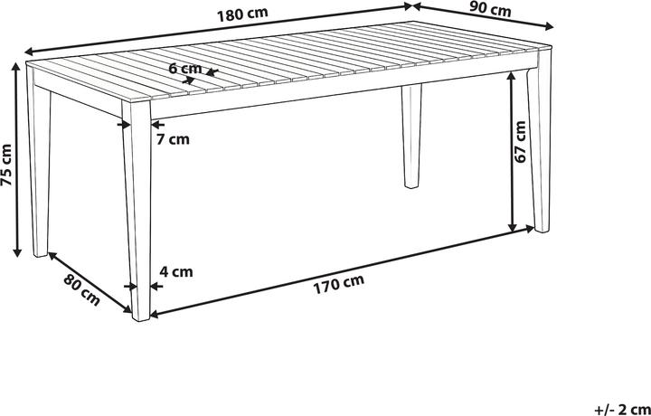 Actual product image Beliani Chioggia (180 cm)