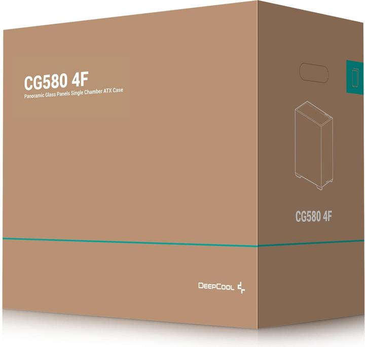 Actual product image Deepcool CG580 4F (mATX, ITX, ATX)
