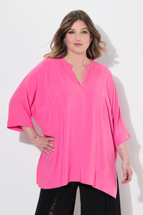 Immagine prodotto Miamoda Blusenshirt, oversized, Zipfelsaum (58)