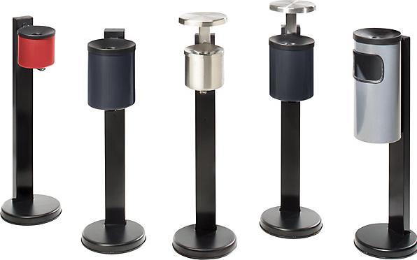 Image du produit kaiserkraft Cendrier anti-feu sur pied