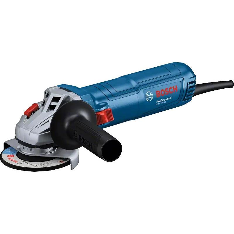 Bosch Professional, Smerigliatrice angolare, Bosch Blau 06013A6103 GWS 12-115 Profi-Winkelschleifer 115mm 1200 Watt (115 mm)