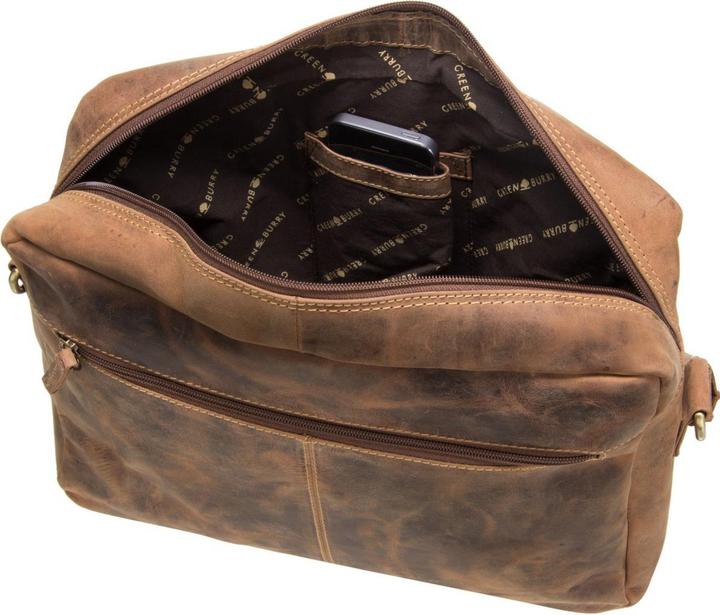 Immagine prodotto Greenburry Borsa vintage marrone 42x28x16 cm