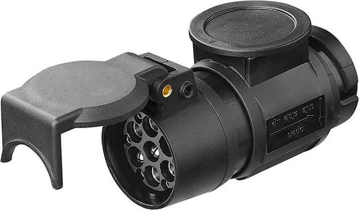 Actual product image ProPlus Adapter from System Jaeger to System Multicon West 13-pole in blister pack