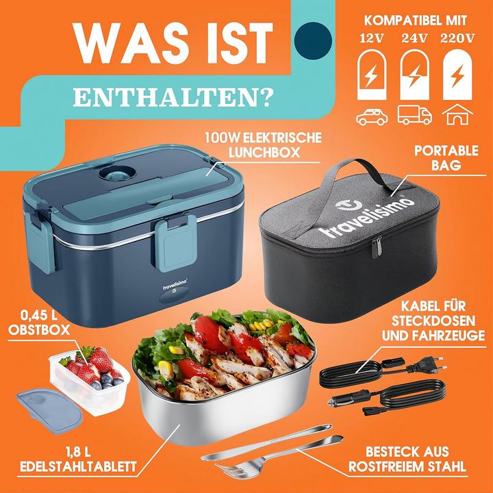 Produktbild Travelisimo Elektrische Lunchbox XXL