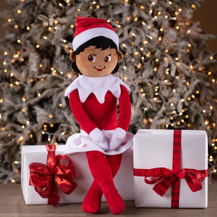 Produktbild Elf on the Shelf Plushee Pals® Huggable Girl Dark