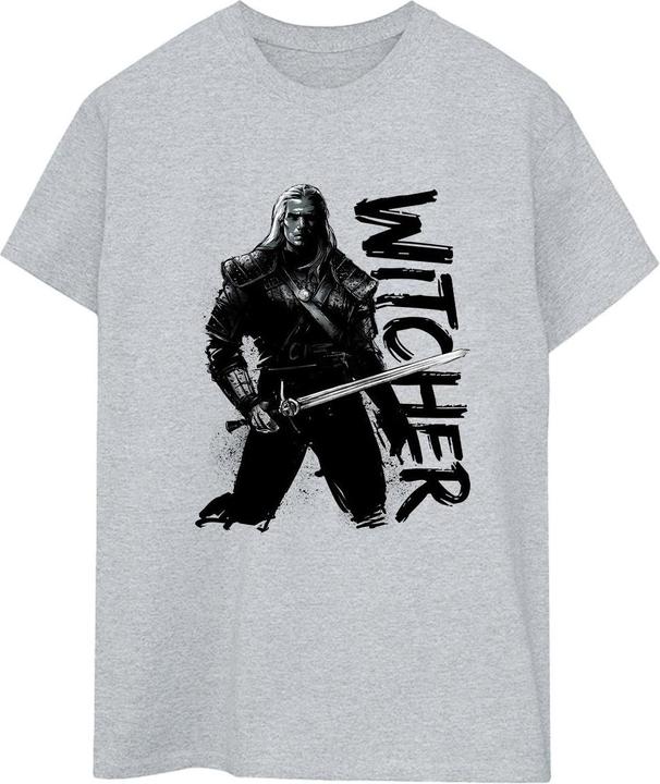 Produktbild Netflix The Witcher Sketch Geralt TShirt (S)