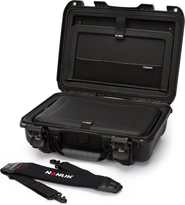 Image du produit Nanuk 923 Étui avec kit pour ordinateur portable, avec sangle - Noir (Mallette photo, 32.83 l)