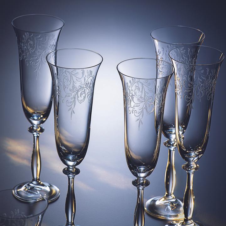 Novel Romance (19 cl, 19 Glasses, Champagne glasses)