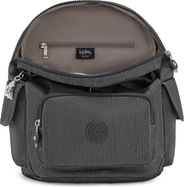 Actual product image Kipling City Pack S Dames Rugzak - Black Peppery (15 l)